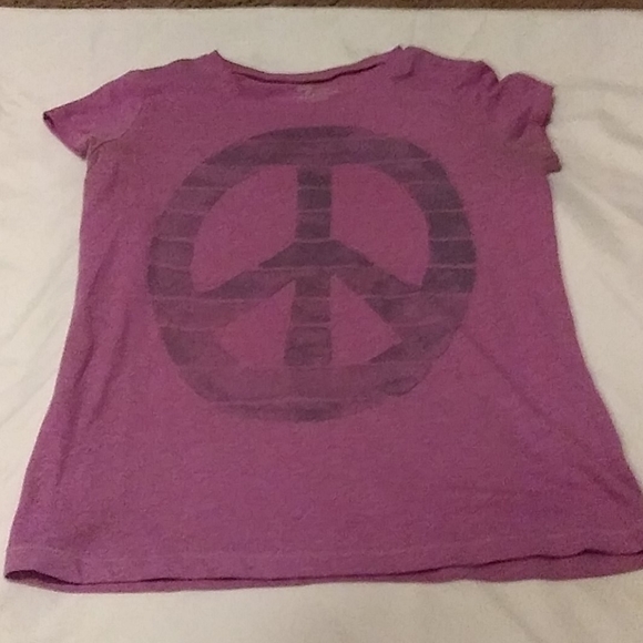 Old Navy Other - Purple peace sign t-shirt